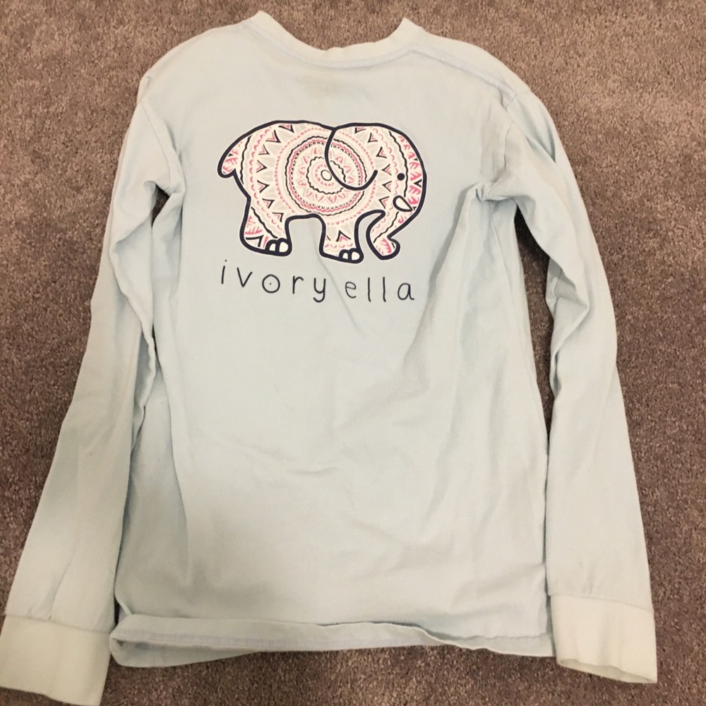 Ivory Ella long sleeve T-shirt Size Small